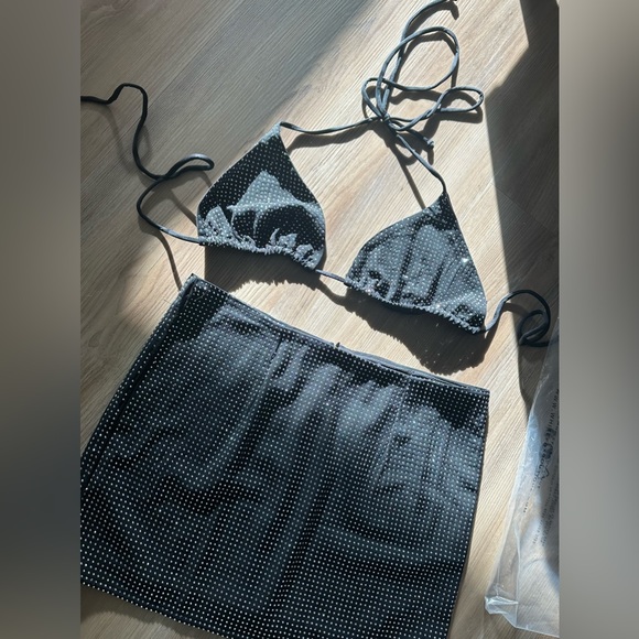 White Fox 2 Piece “Diva” Set - Picture 3 of 4